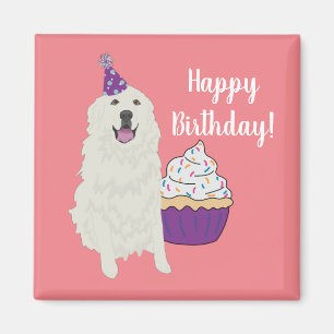 Imã Cão de montanha do Excelente de Aniversário