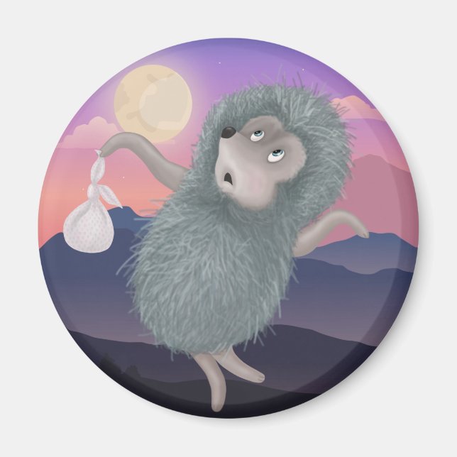 Imã Cão Dramático (Frente)