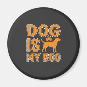 Imã Cão É o Meu Boo Halloween Cão