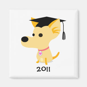 Imã Cão engraçado da graduação