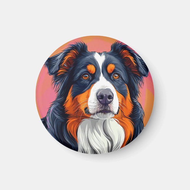Imã Cão Pastor Australiano (Frente)