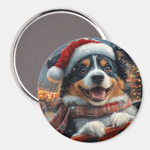 Imã Cão Pastor Australiano Montanha-russa Natal