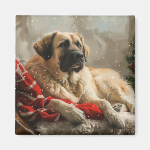 Imã Cão Pastor da Anatólia Festa de Natal