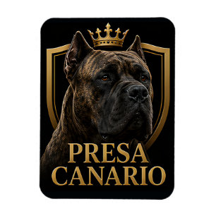 Ímã Cão Presa Canario Real Amantes de Cães Poderosos