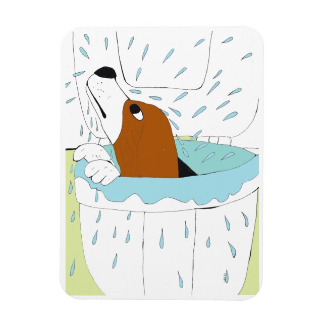 Ímã cão-sanita (Vertical)