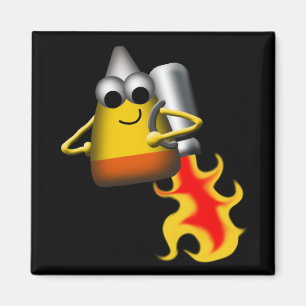 Imã Caos de Candy Corn - Engraçado 1 de 4. Magnet