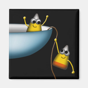 Imã Caos de Candy Corn - Engraçado 3 de 4. Magnet