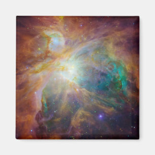 Imã Caos no Coração de Orion Spitzer Hubble Composto