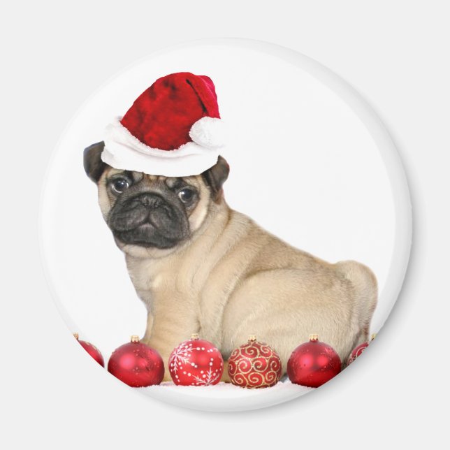 Imã Cãozinho de Natal (Frente)