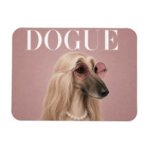Capa de Cachorro Galgo Afegão Rosa