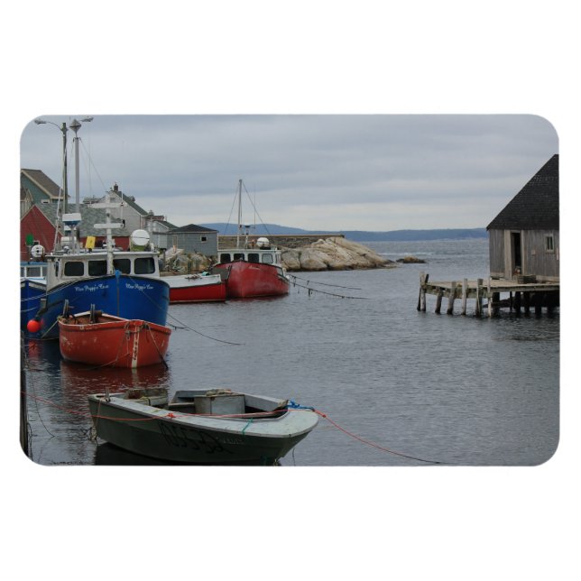 Ímã Capa de Peggy (Halifax, Nova Escócia) (Horizontal)