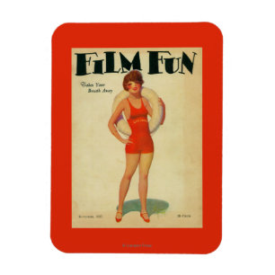 Ímã Capa de revista 2 do divertimento do filme