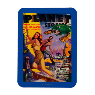 Ímã Capa de revista 5 das histórias do planeta