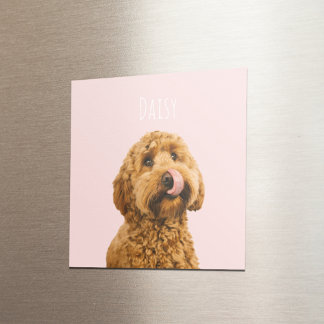 Imã Capa de telefone rosa personalizada do Pastel com