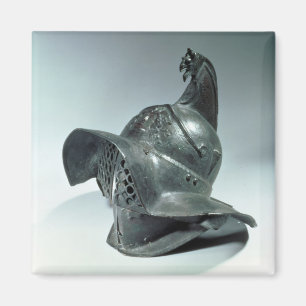 Imã Capacete de bronze do gladiador de Thracian,