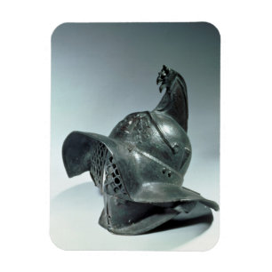 Ímã Capacete de bronze do gladiador trácio, Roman, 1ru
