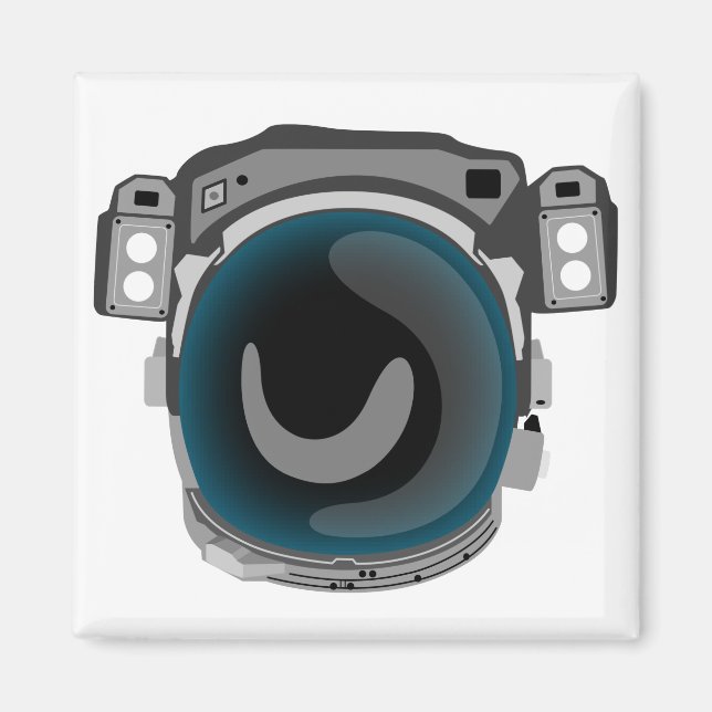 Imã Capacete de Espaço (Frente)