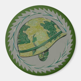 Imã Capacete Militar