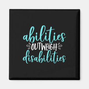 Imã Capacidades Superam Deficiências Educação Especial