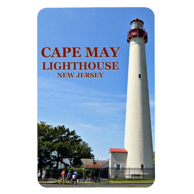 Ímã Cape May Lighthouse, Nova Jersey Flexi Magnet (Vertical)