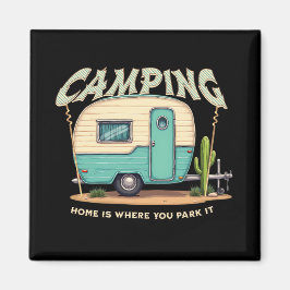 Imã Câper de Vintage e Cotação de Camping
