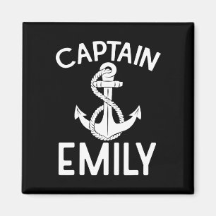 Imã Capitã Emily Navegando Barco Iate