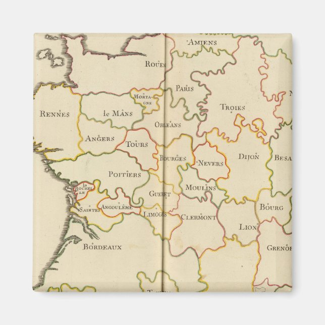 Imã Capitais da França (Frente)