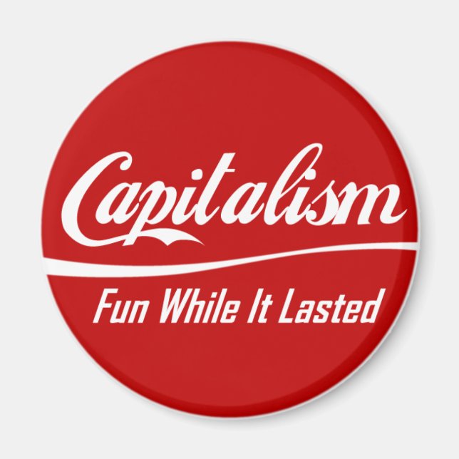 Imã Capitalismo - Divertido Enquanto Durava (Frente)