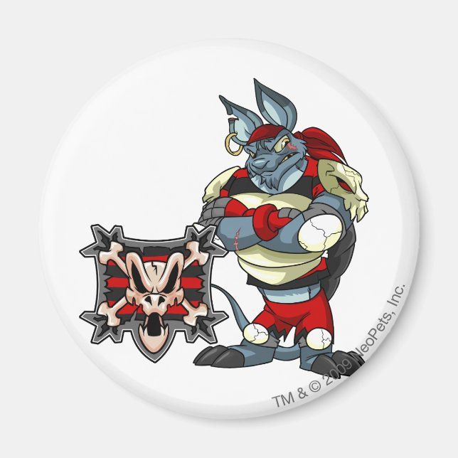 Imã Capitão 1 da Equipe da Ilha Krawk (Frente)