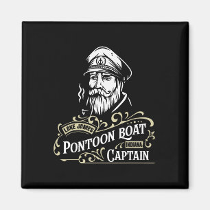Imã Capitão de Pontão Vintage do Lago James Indiana