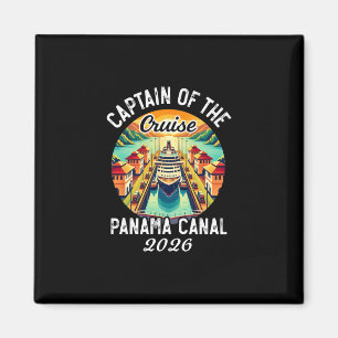 Imã Capitão do Cruzeiro 2026 Canal do Panamá Vintage G
