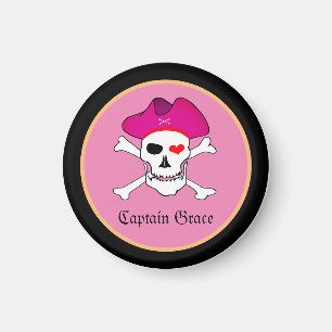 Imã Capitão "Graça" & Piratas - Ilha do Tesouro /Garot