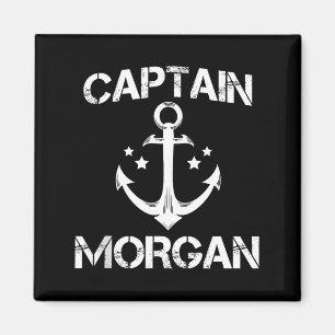 Imã Capitão Morgan Aniversário Engraçado Sobrenome Cla