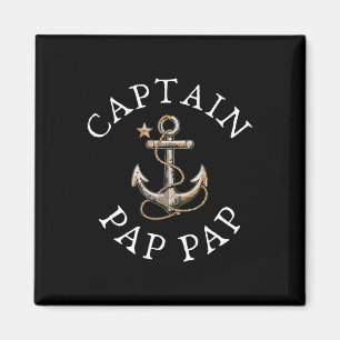 Imã Capitão Pap-pap Barco Velejando Avô Âncora