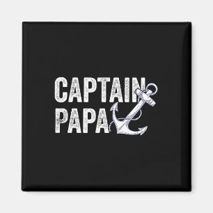 Imã Capitão Papa Pontoon Gift Lake Sailor Barcos de Pe