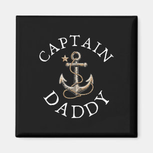 Imã Capitão Papai Barco Vela Navegação Âncora Vintage