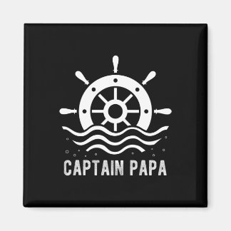 Imã Capitão Papai Boating Dia dos Pais Pontão Capitão