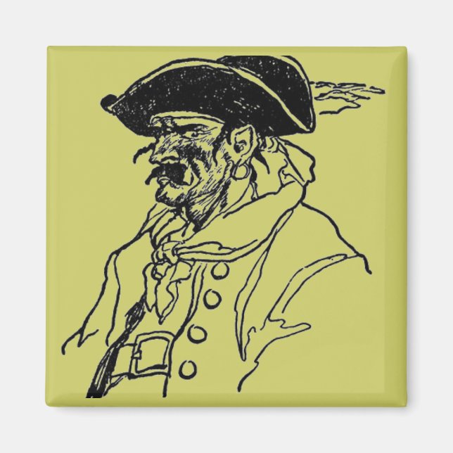 Imã Capitão Pirata (Frente)