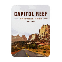 Ímã Capitol Reef National Park Catthedral Valley Loop