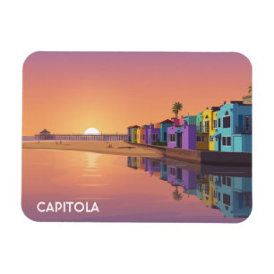 Ímã Capitola Santa Cruz Viagens Califórnia