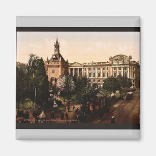 Imã Capitólio e jardins públicos, vinta de Toulouse,