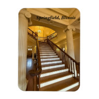 Capitólio estadual antigo em Springfield, IL