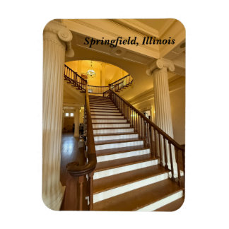 Ímã Capitólio estadual antigo em Springfield, IL