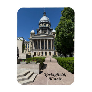 Ímã Capitólio estadual de Illinois em Springfield