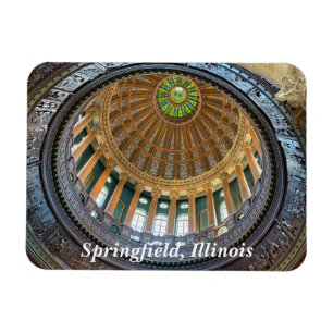 Ímã Capitólio estadual de Illinois em Springfield, IL
