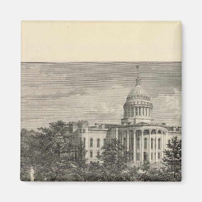 Imã Capitólio estadual, Madison, Wis (Frente)