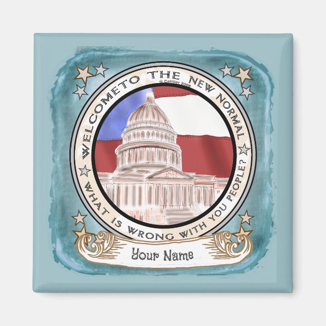 Imã Capitólio Novo Normal (Frente)