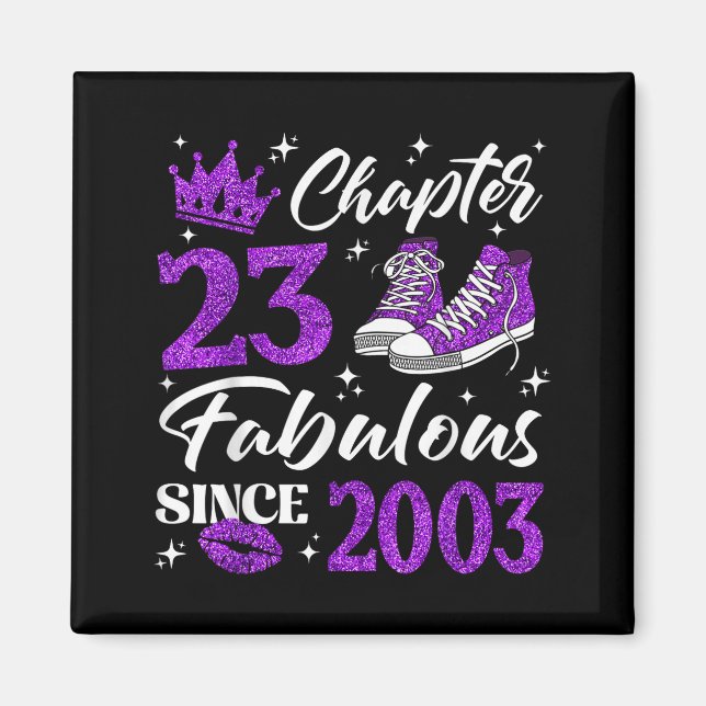 Imã Capítulo 23 Fabuloso Desde 2003 Aniversário de 23  (Frente)