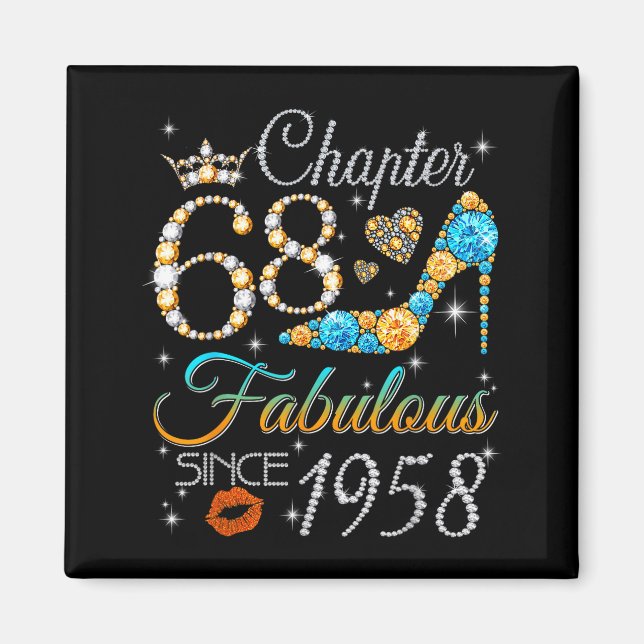 Imã Capítulo 68 Fabuloso Desde 1958 Aniversário de 68  (Frente)