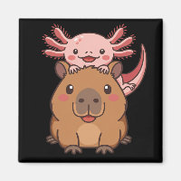 Capivara Axolote Kawaii Amante de Animais Dia do Z